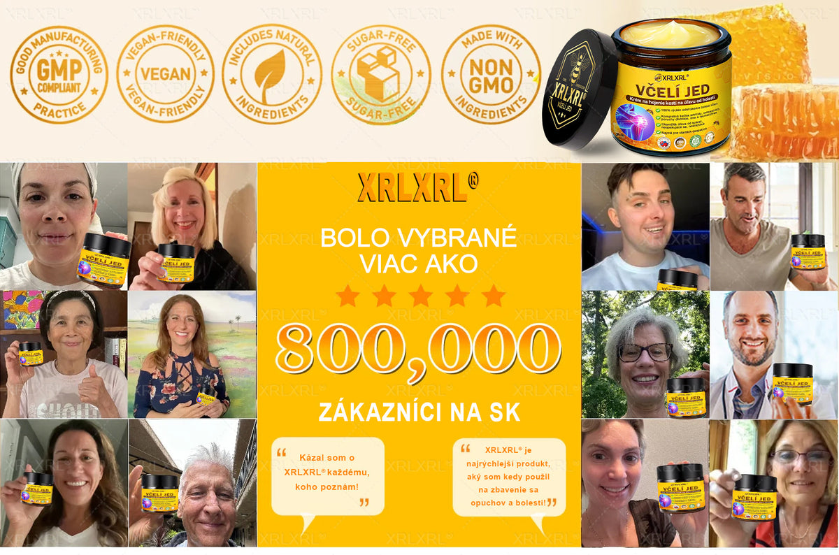 🎄𝙓𝙍𝙇𝙓𝙍𝙇® Krém proti bolesti a na hojenie kostí s včelím jedom (Špeciálne pre starších dospelých）