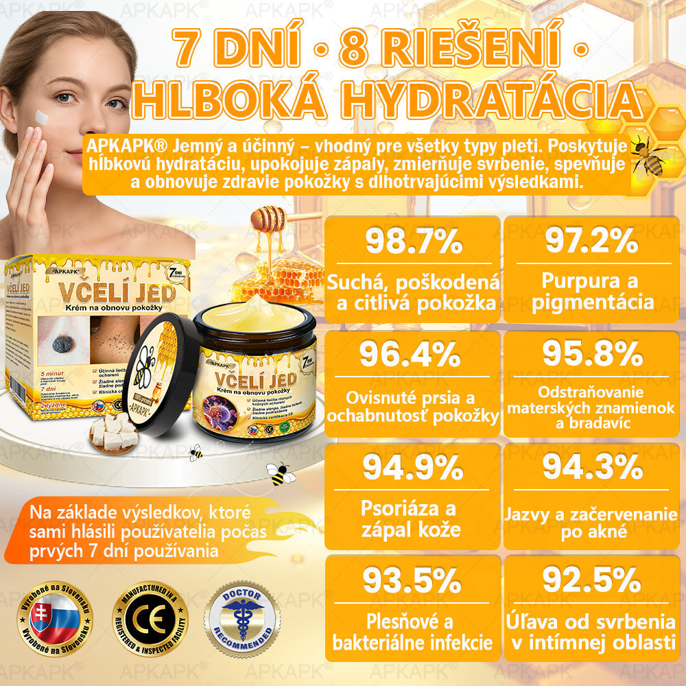 ✨ 🔥 VLSVLS® Včelí jed regeneračný krém na pokožku 🔥 Vyvinuté na Slovensku, vyrobené a dodávané zo Slovenska