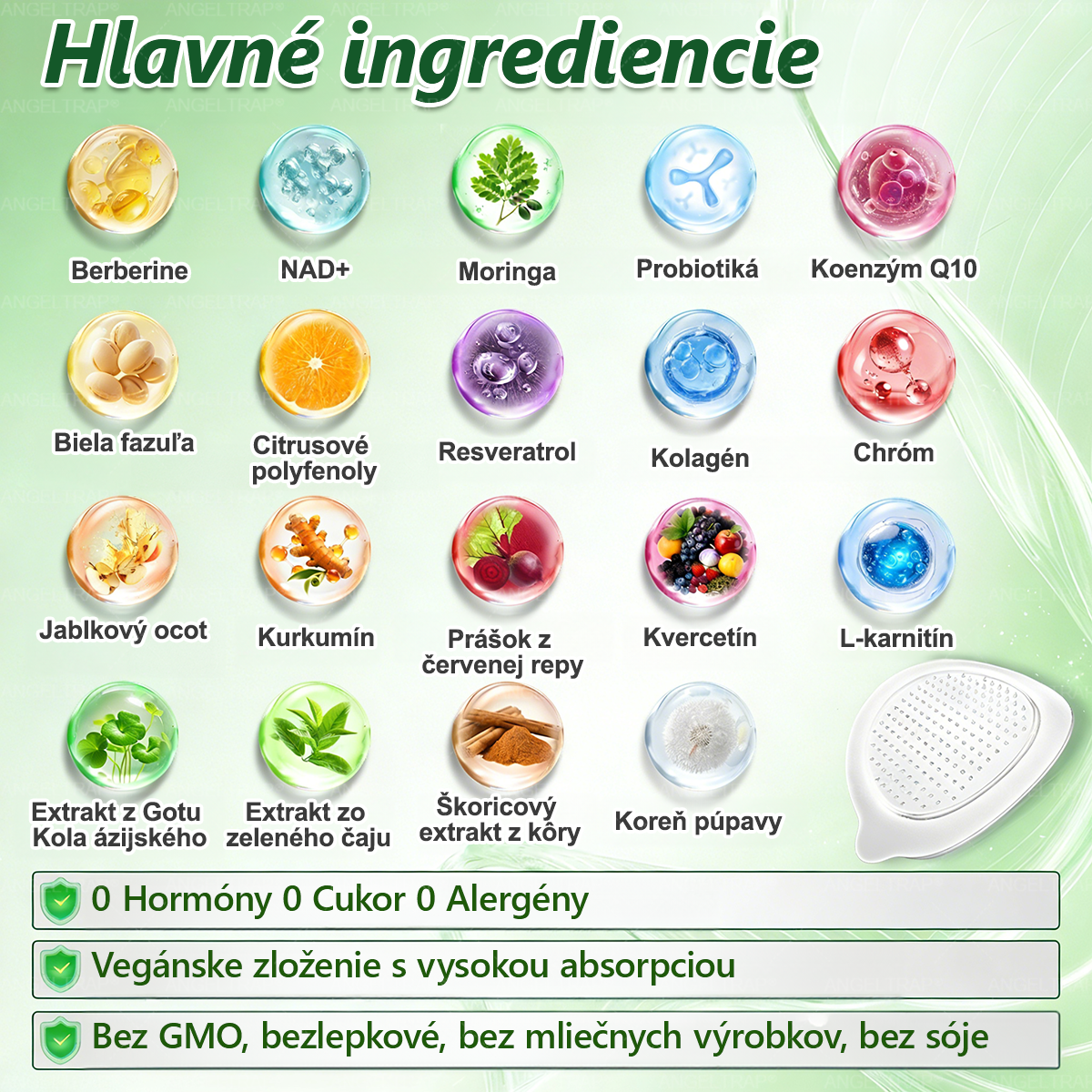 𝐴𝑁𝐺𝐸𝐿𝑇𝑅𝐴𝑃®📦 Moringa × Berberine × AMPK 10-in-1 Metabolic Support Nano Microneedle Patch 🇸🇰 (Na použitie iba raz denne, viditeľné zmeny už po 7 dňoch) ✅ Podporuje chudnutie, metabolické zdravie, spánkovú apnoe, problémy s kĺbmi a mnoho ďalších výhod