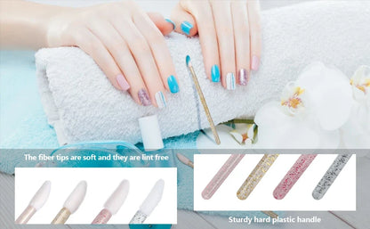 100PCS Crystal Lip Brush, Disposable Lip Brushes Lip Gloss Applicators Lipstick Gloss Wands Applicator Perfect Makeup Tool Kits