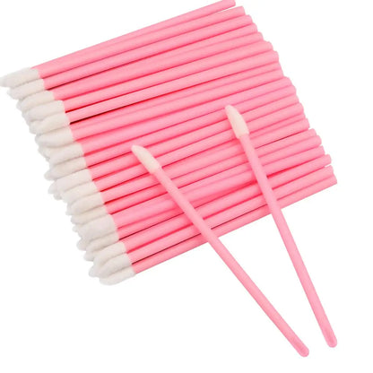 100PCS Crystal Lip Brush, Disposable Lip Brushes Lip Gloss Applicators Lipstick Gloss Wands Applicator Perfect Makeup Tool Kits