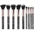 Professiona 10PCS Makeup Brushes Set Soft Fluffy Eyeshadow Foundation Blush Powder Blending Cosmetic Full Set Female Makeup Tool